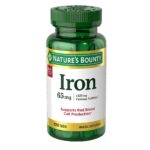 قرص آهن نیچرز بونتی 65 میلی گرم