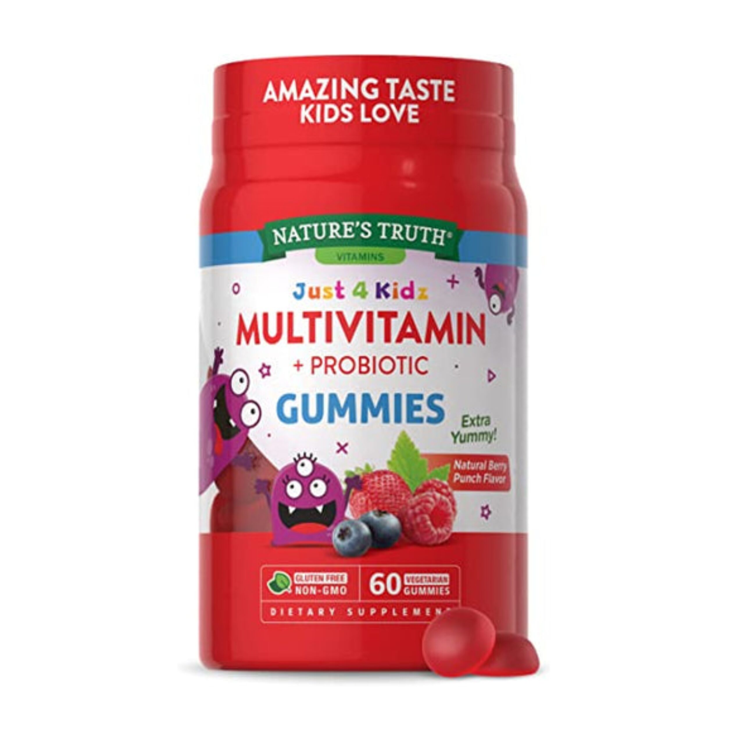 پاستیل-مولتی-ویتامین-کودکان-نیچرز-تروث پاستیل مولتی ویتامین کودکان نیچرز تروث - Image 1